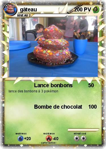 Pokemon gâteau