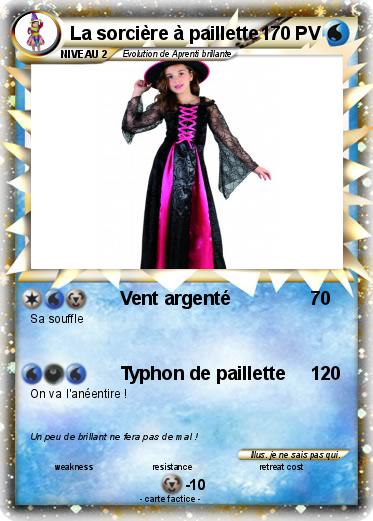 Pokemon La sorcière à paillette