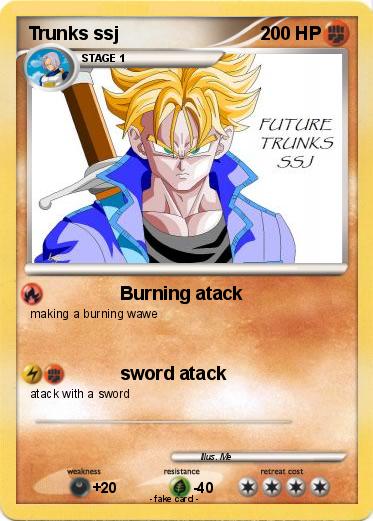 Pokemon Trunks ssj