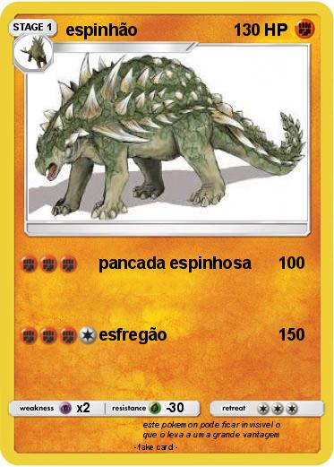 Pokemon espinhão