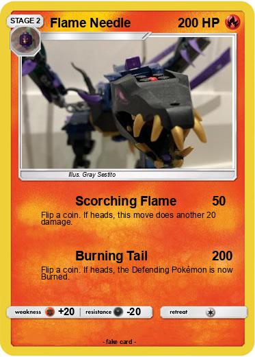 Pokemon Flame Needle