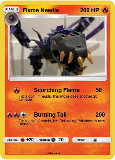 Pokemon Flame Needle