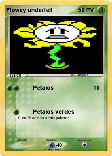 Pokemon Flowey underfell