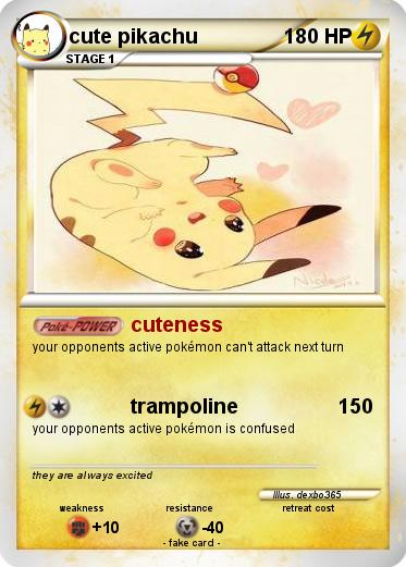 Pokemon cute pikachu