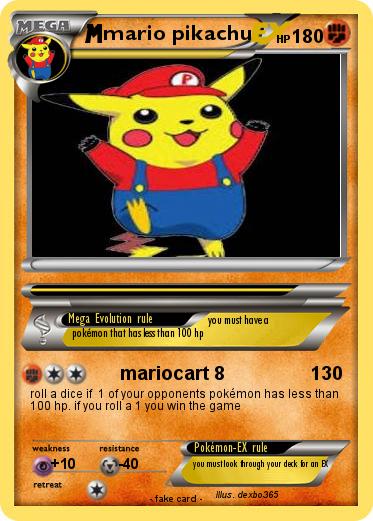 Pokemon mario pikachu