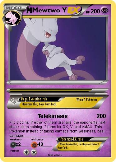 Pokemon Mewtwo Y