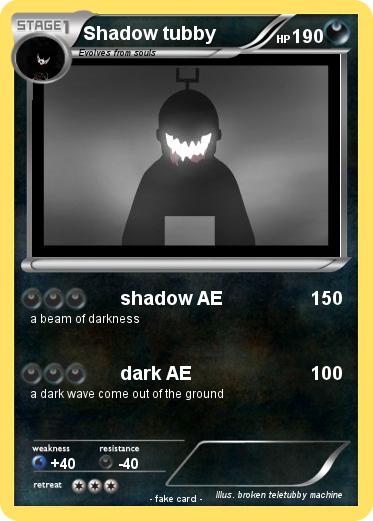 Pokemon Shadow tubby