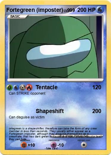 Pokemon Fortegreen (imposter)