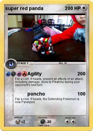 Pokemon super red panda