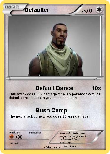 Pokemon Defaulter