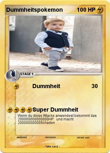 Pokemon Dummheitspokemon