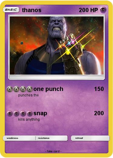 Pokemon thanos