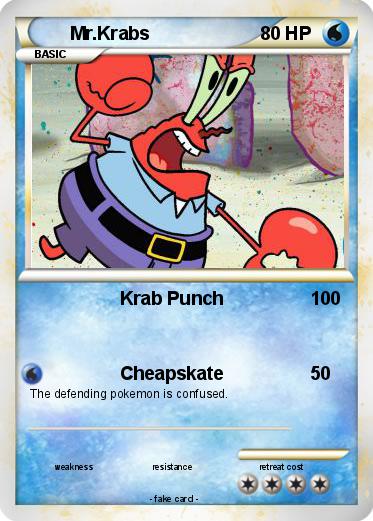 Pokemon Mr.Krabs