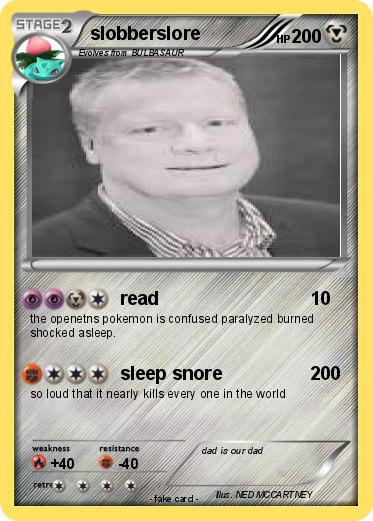 Pokemon slobberslore