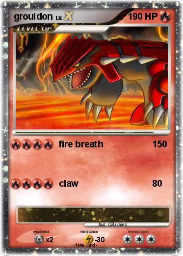 Pokemon grouldon