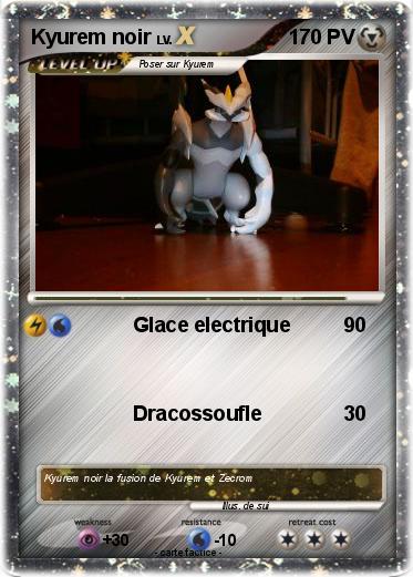 Pokemon Kyurem noir