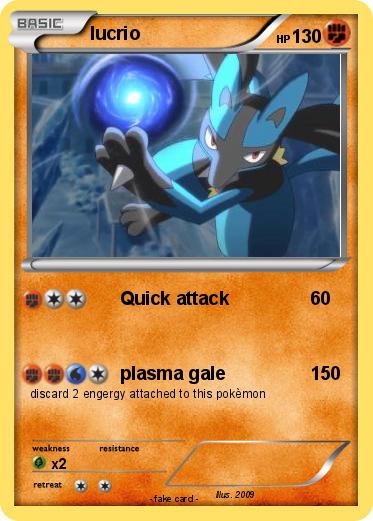 Pokemon lucrio