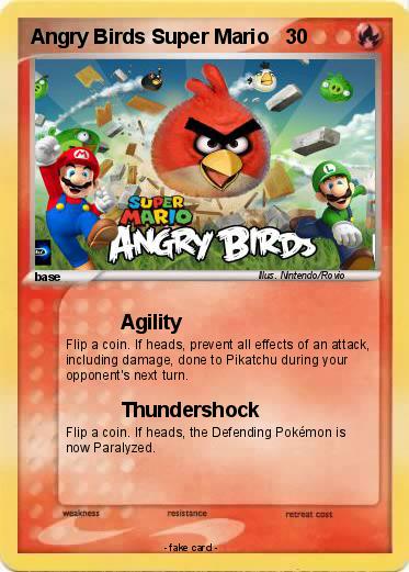 Pokemon Angry Birds Super Mario