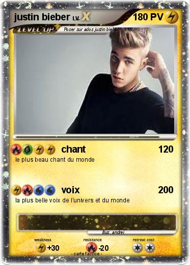 Pokemon justin bieber