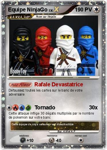Pokemon Equipe NinjaGo