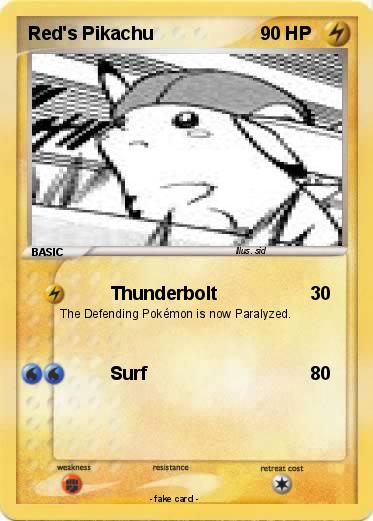 Pokemon Red's Pikachu