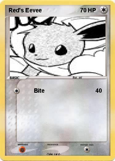 Pokemon Red's Eevee