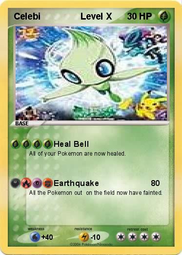 Pokemon Celebi                Level X