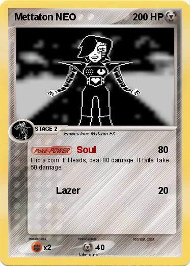 Pokemon Mettaton NEO