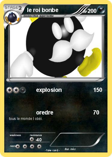 Pokemon le roi bonbe