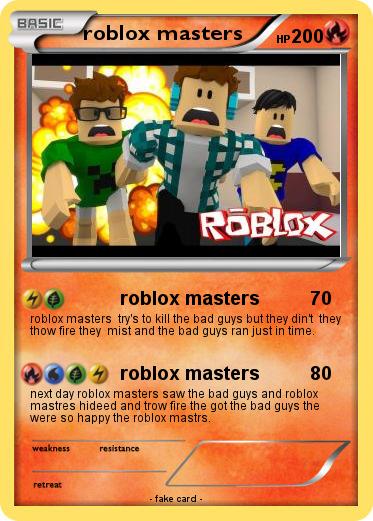 Pokemon roblox masters