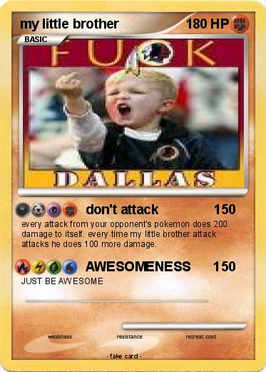 Pokemon my little brother