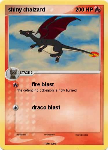 Pokemon shiny chaizard