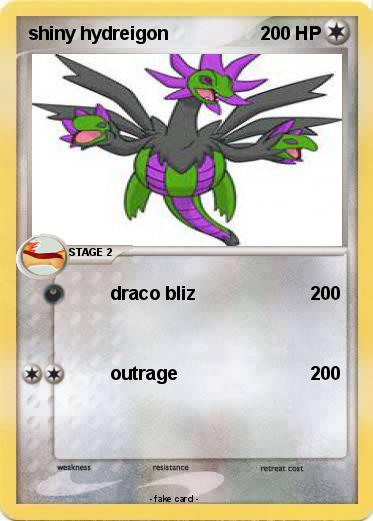 Pokemon shiny hydreigon
