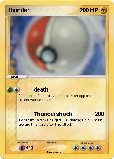 Pokemon thunder