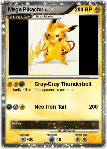 Pokemon Mega Pikachu