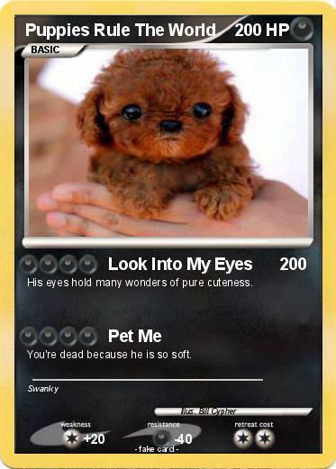 Pokemon Puppies Rule The World