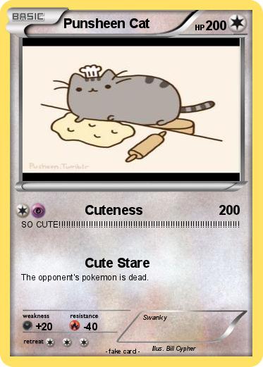 Pokemon Punsheen Cat