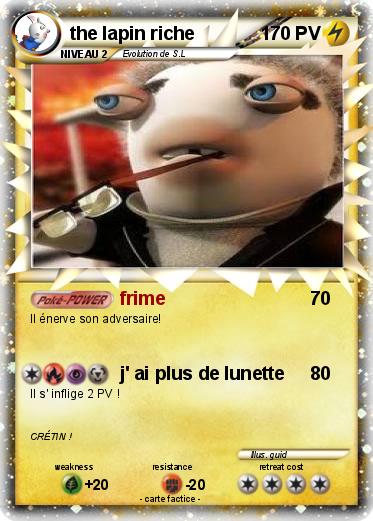 Pokemon the lapin riche