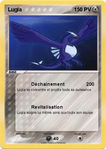 Pokemon Lugia                            