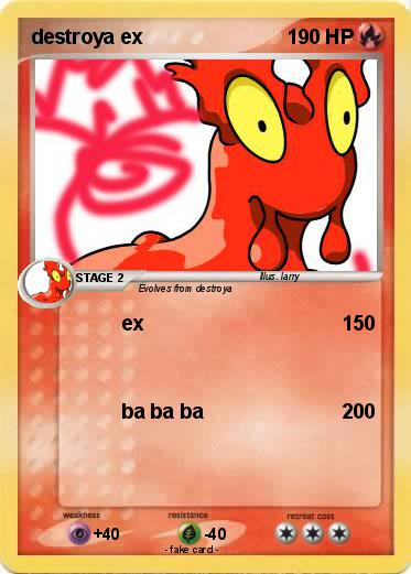 Pokemon destroya ex