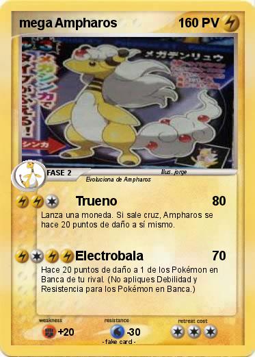 Pokemon mega Ampharos