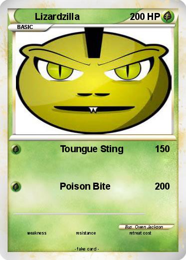 Pokemon Lizardzilla