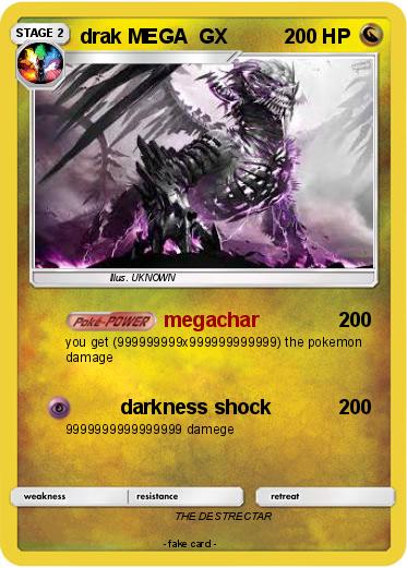 Pokemon drak MEGA  GX