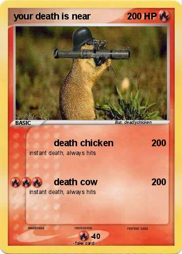 Pokemon your death is near