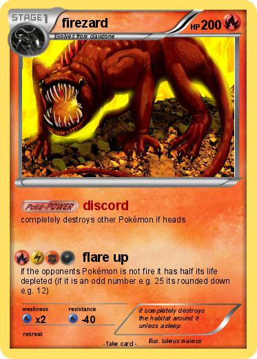 Pokemon firezard