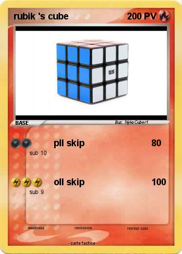 Pokemon rubik 's cube