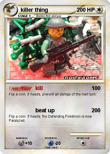 Pokemon killer thing