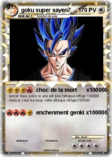 Pokemon goku super sayen7