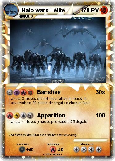 Pokemon Halo wars : élite