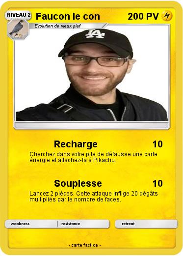 Pokemon Faucon le con